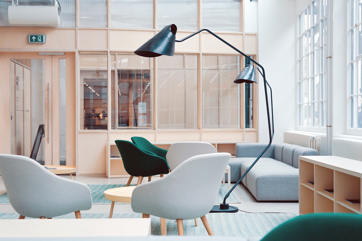 Open plan office